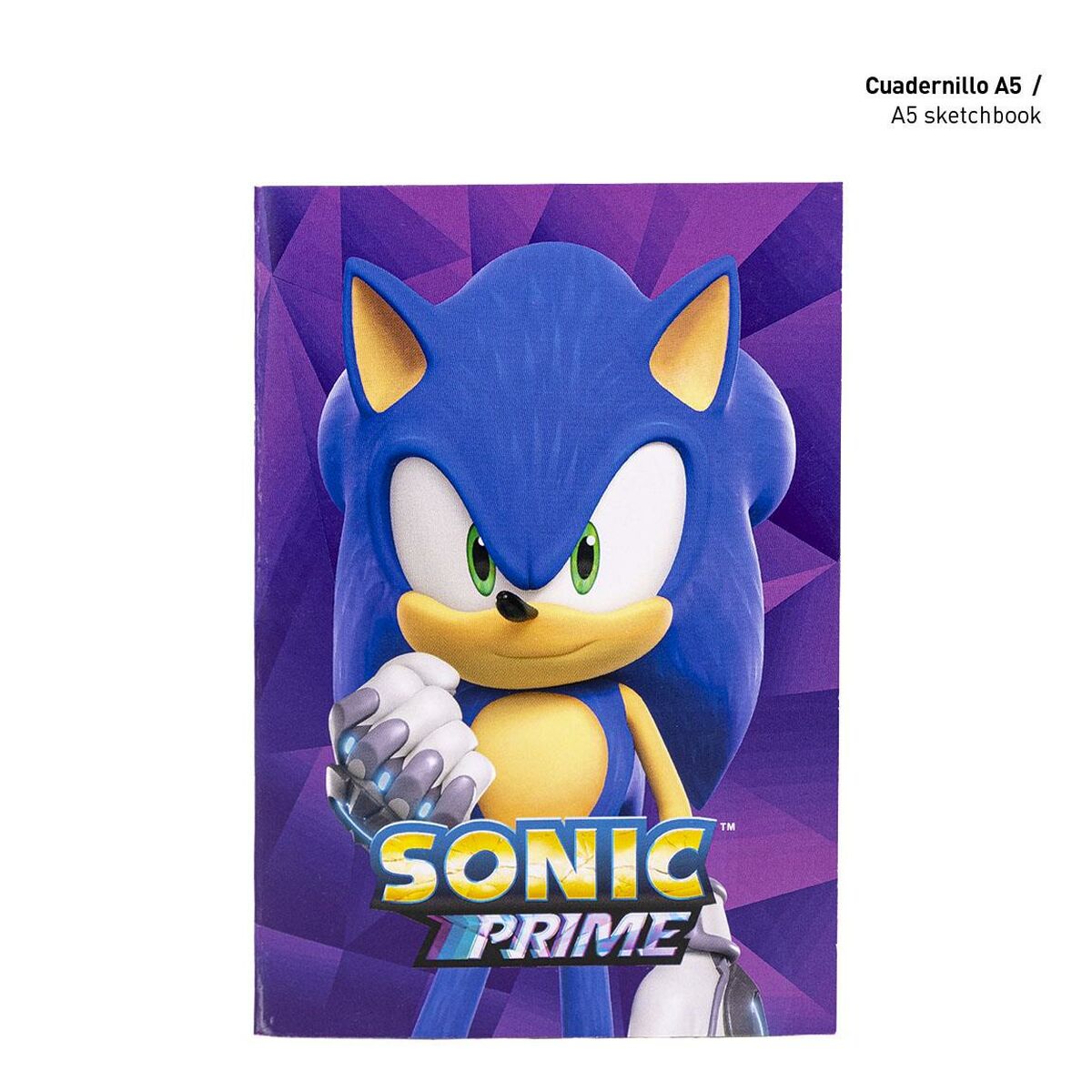 Zestaw Papeterii Sonic Fioletowy
